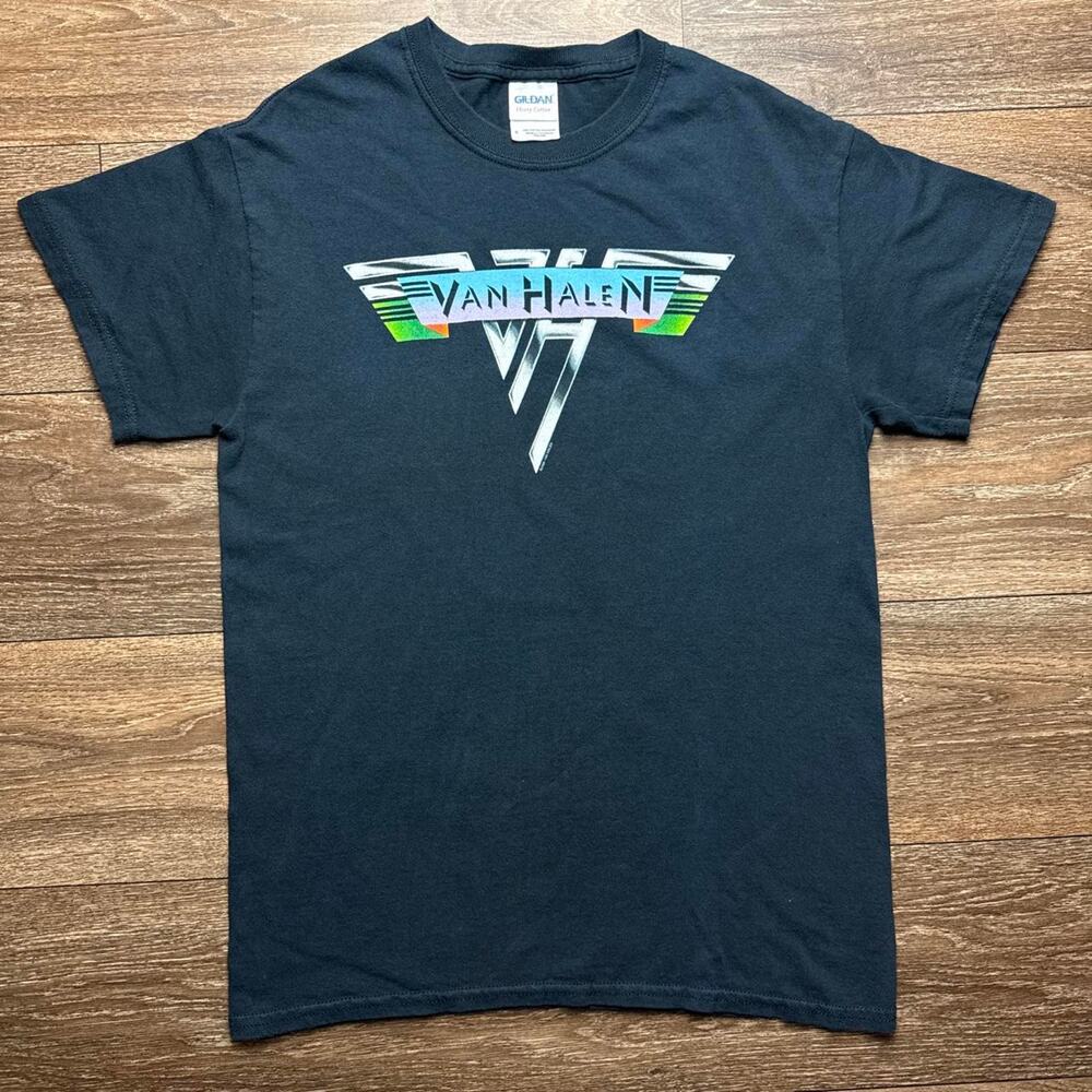 Vintage Y2K Black Van Halen Band Tee